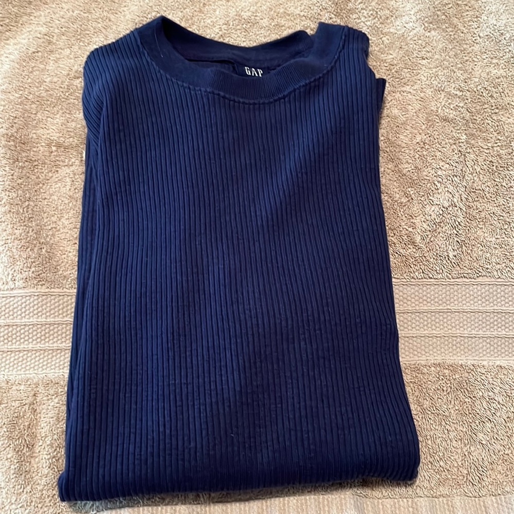 Gap Mens Medium Blue Long Sleeve Shirt